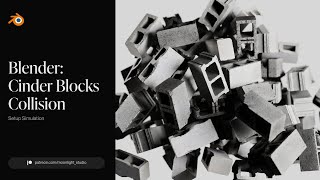 Blender Tutorial: Rigid Body - Block Collision