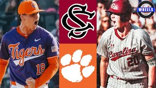 #19 South Carolina vs #10 Clemson (INTENSE RIVALRY GAME!) | 2024 College Baseball Highlights