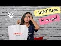 I SPENT RS 4000 IN MINISO | HAULEMBER | UPAASANA LAMBA