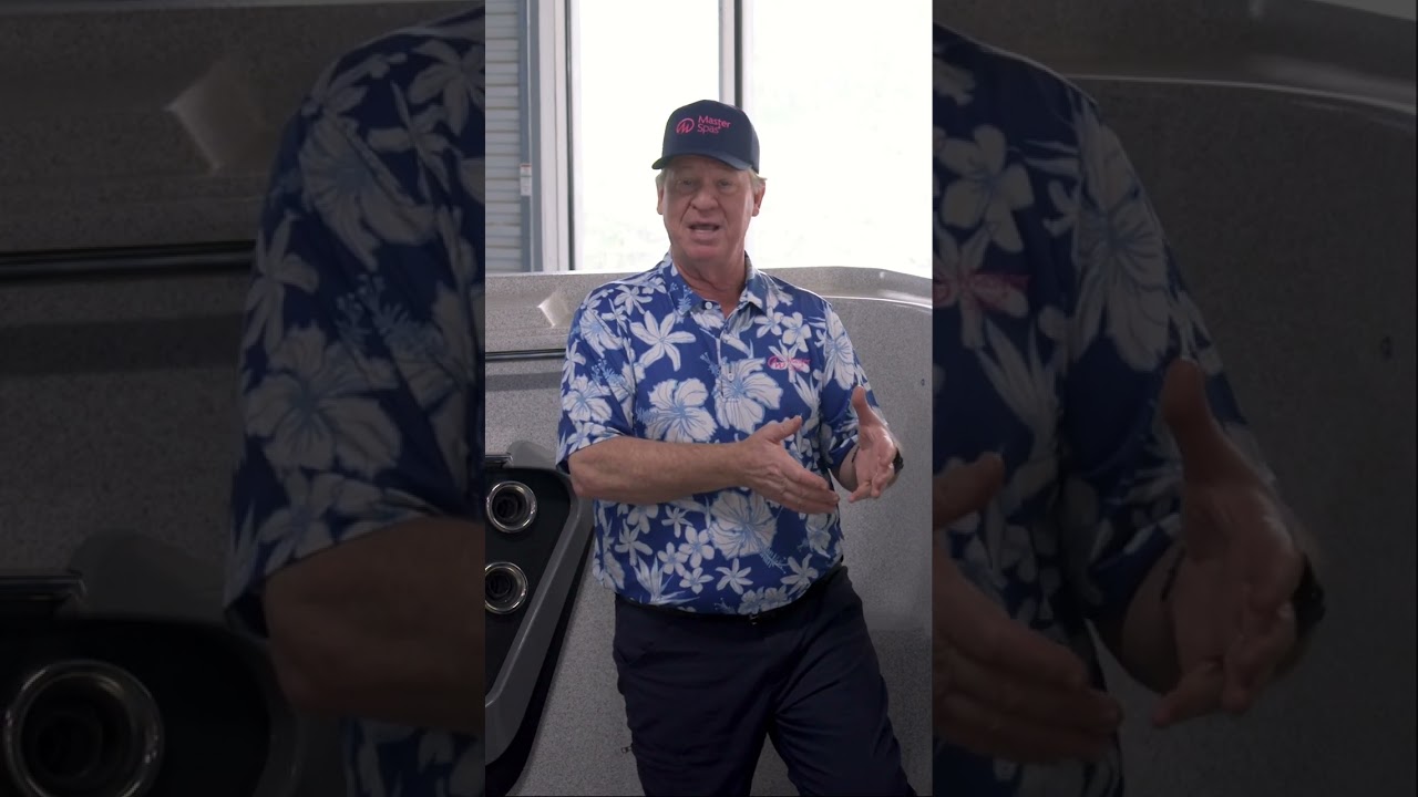 Swim Spa Bellagio Waterfalls & Water Flow Control: Relax and Exercise!