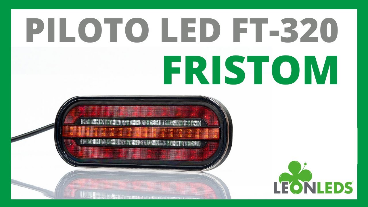 Piloto Trasero LED para remolque 12V FT222 Fristom
