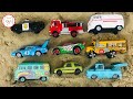 9 Disney Cars, Ligthning Mqueen, King, Matter Tomica Kineticsand