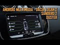Dacia Logan 2 - Install Android Multimedia Unit, Sandero 2, Duster, Renault Sandero 2, Logan 2 MCV