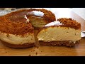 Tarta de Queso y Dulce de Leche | Tarta Fácil sin Horno y sin Gelatina! #dulcedeleche #reposteria