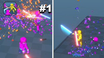 Block Gladiator 3D - New Release - Hyper Hybrid Casual - Gameplay Walkthrough (iOS & Android)