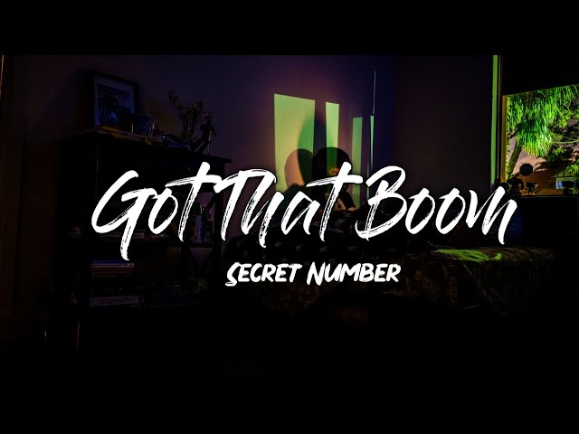 Secret Number - Got That Boom KARAOKE Instrumental Lyrics class=