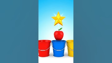 Satisfying Color Sorting Game! 🔴🔵🟡