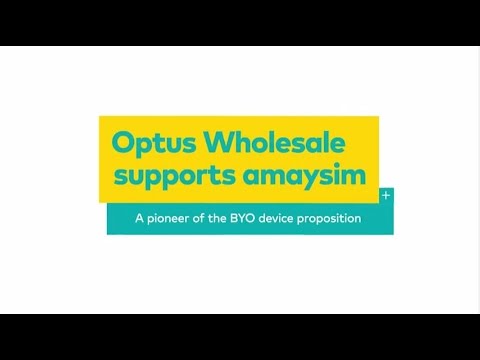 amaysim  and Optus Wholesale - a successful partnership.