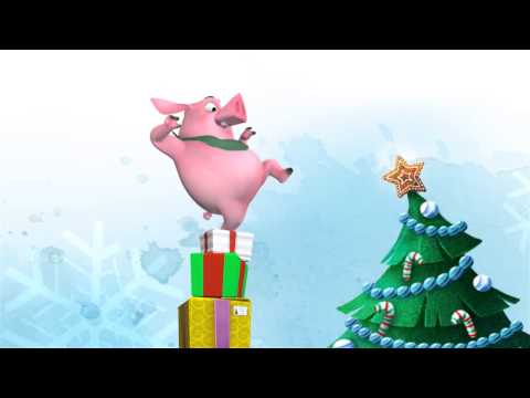 Arc's Ormie The Pig Themed Holiday Card