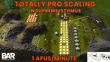 Top 10 High Level Tips For SUPREME ISTHMUS In Beyond All Reason | BAR Guide