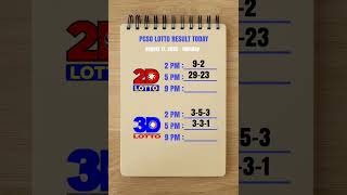 Lotto Result Today 5pm Draw August 17, 2026 PCSO #lotto #lottoresulttoday #5pmpcsolotto #ez2