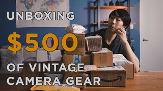 Unboxing Vintage Cameras and Lenses - Surprisingly Cool Gear