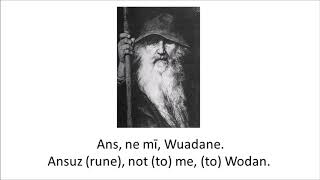 Old Low Franconian: Ans, ne, mī, Wuadane 108 times