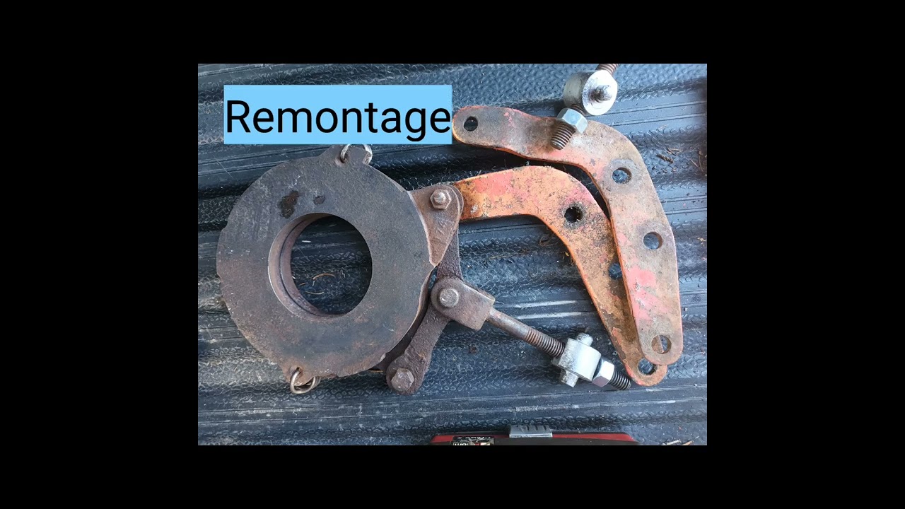 Tracteur Renault 461 /  Changement joint spi frein a disques