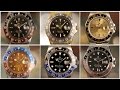 Die 10 spannendsten Rolex GMT-Master Modelle von 1954 bis 2017. Teil 2/2 [english subtitles]