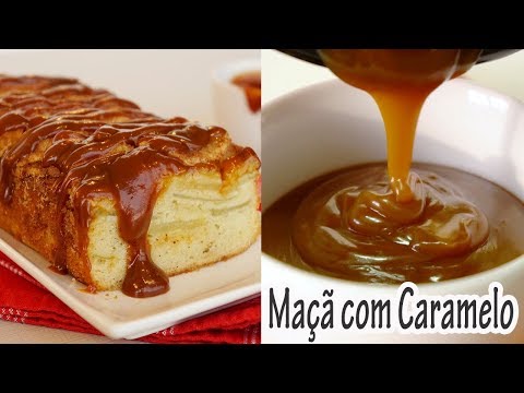 Vídeo: Bolos De Maçã Com Caramelo Com Creme De Proteína