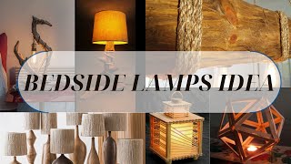 Transform Old Tree Trunks into Stunning Bedside Lamps | DIY Woodworking Project for a Cozy Home
