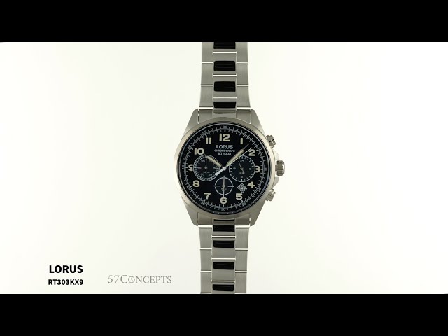 Lorus Sports Zegarek Chronograph RT303KX9 męski YouTube - •