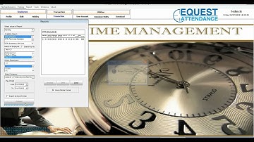 NIGEN TMS Time Management How to Generate Print Report Time Attendance | Time Attendance Software