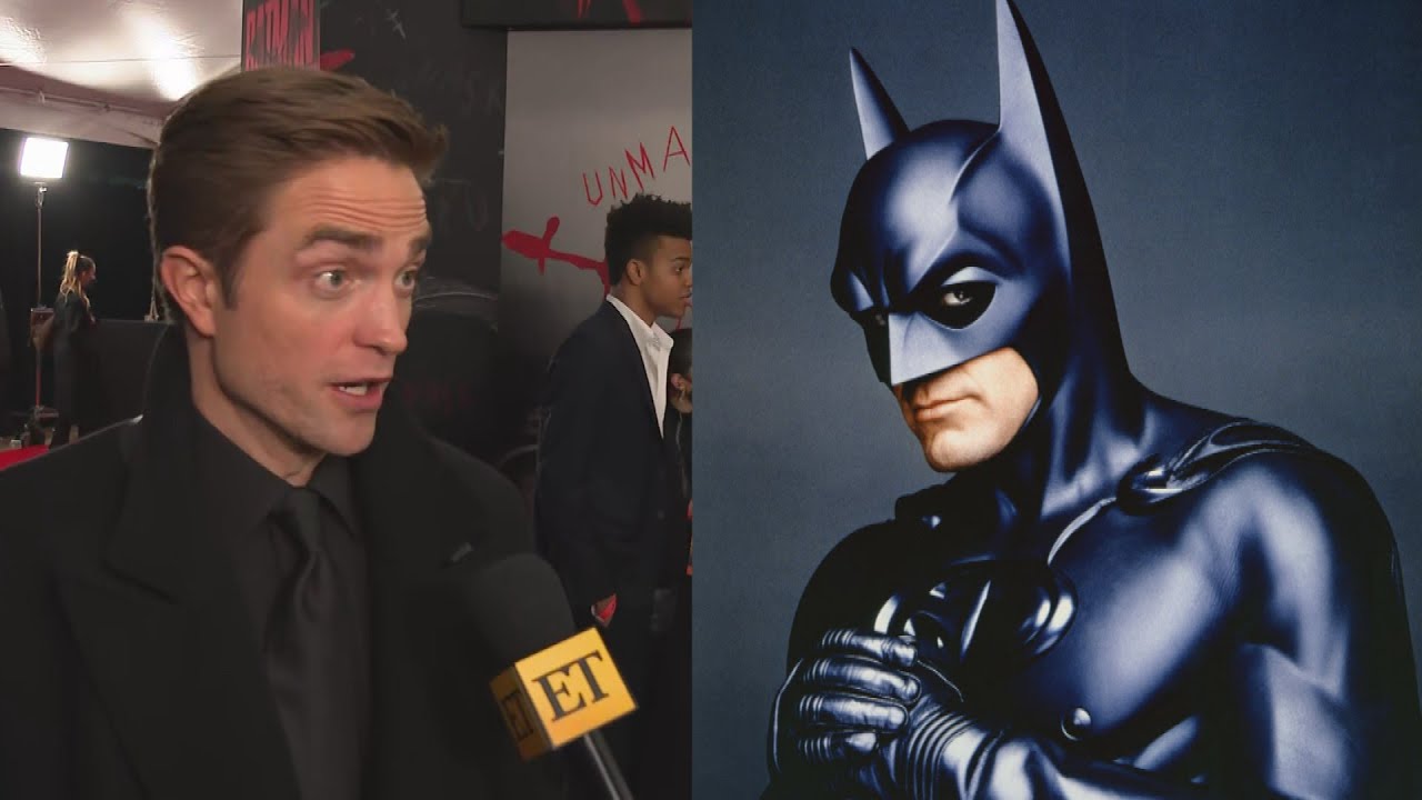 The Batman: Robert Pattinson DISHES on Wearing George Clooney's Batsuit -  YouTube