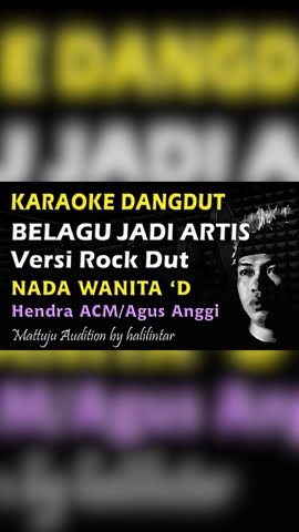 Belagu Jadi Artis Karaoke Nada Wanita #belagujadiartis #karaoke #lirik