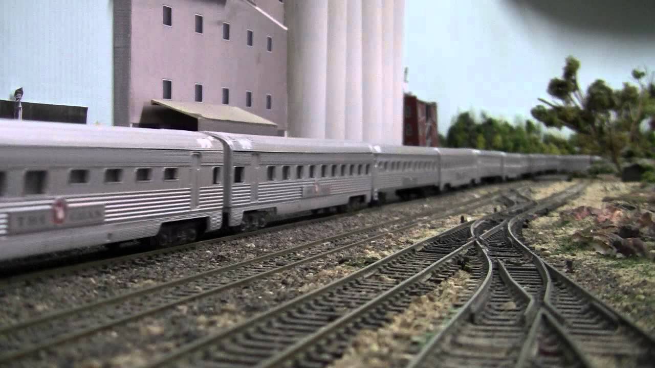 The Ghan in HO scale - YouTube