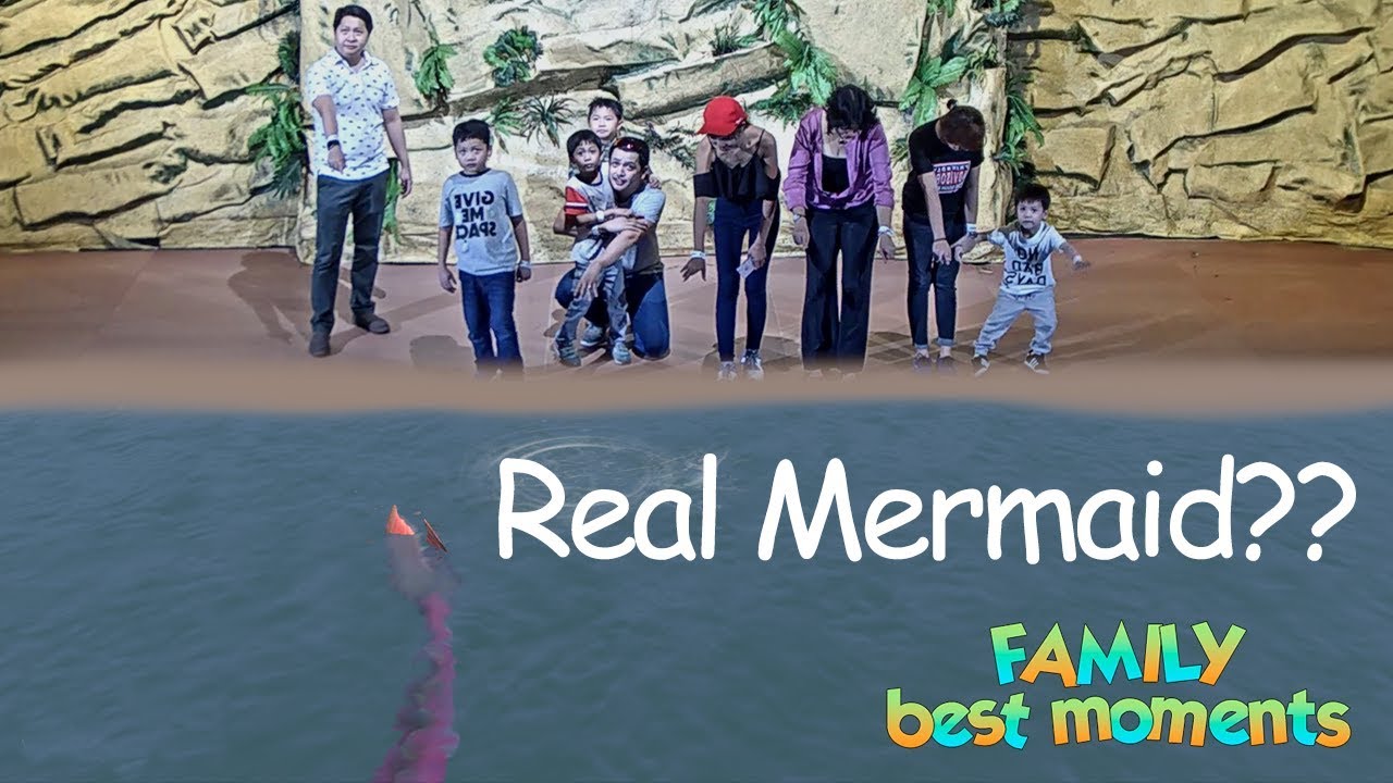 Mermaid in Manila Ocean Park | Family Best Moments