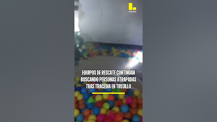 Tras el colapso del techo de Real Plaza en Trujillo, equipos de rescate siguen buscando personas