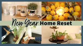 NEW YEAR HOME RESET 2024 | Taking Down Christmas, Clean, Organize & Cozy Winter Decor for January by Faith and Flour 26,782 views 4 months ago 22 minutes