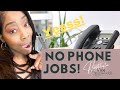 Mom Work From Home Jobs | No Phones!