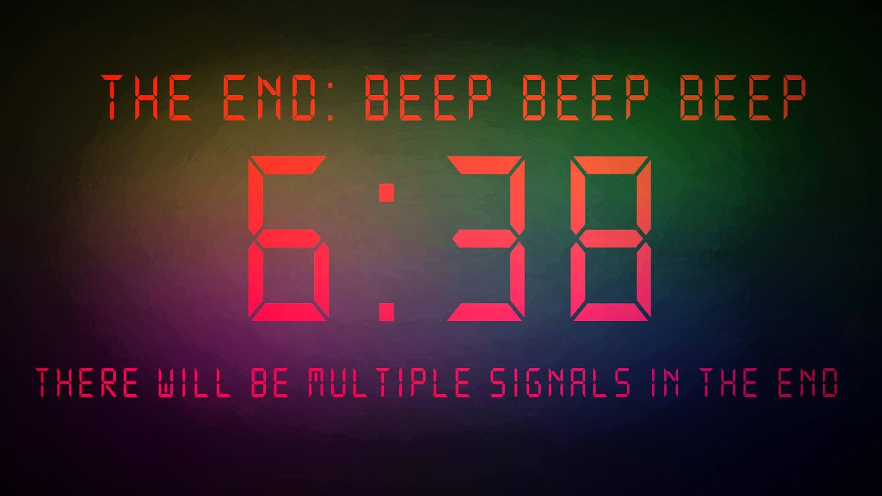 10 minute timer with alarm