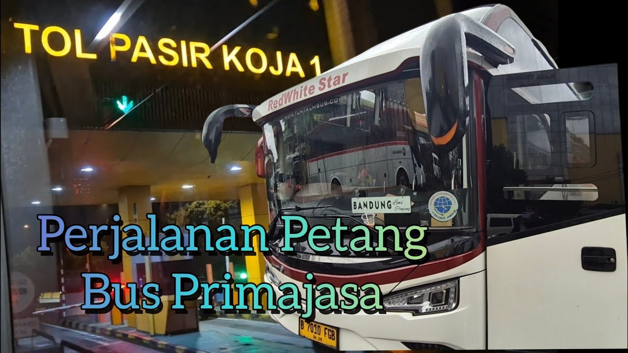 PERJALANAN  Senja di Tol Cipularang‼️ Trip Bus Primajasa Bekasi Bandung