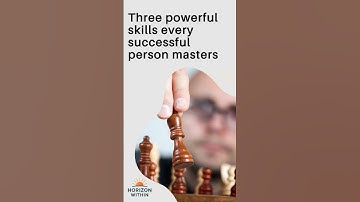 The 3 Skills That Transform Your Life #motivation #successmindset #lifeskills