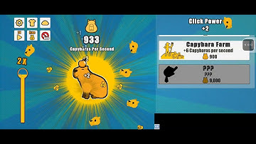 First time playing capybara clicker ( IT WAS LIT)