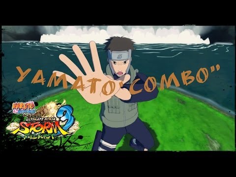 Naruto Shippuden Ultimate Ninja Storm 3 Full Burst - Yamato "combo"