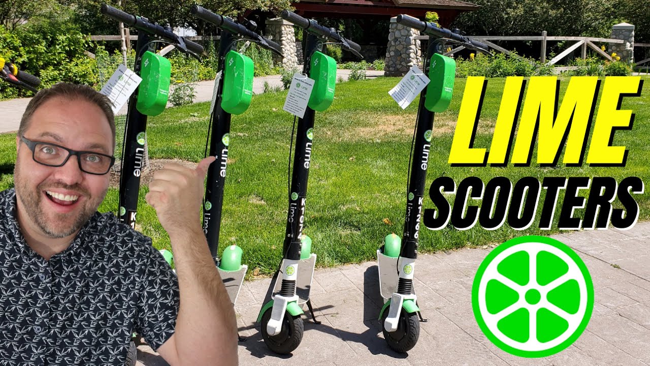 How To Rent And Use A Lime Scooter | Electric Scooter Rental