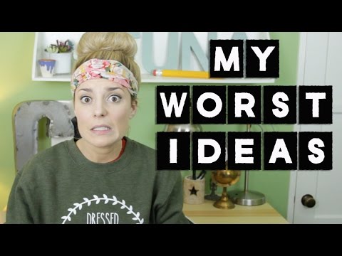 MY WORST IDEAS // Grace Helbig