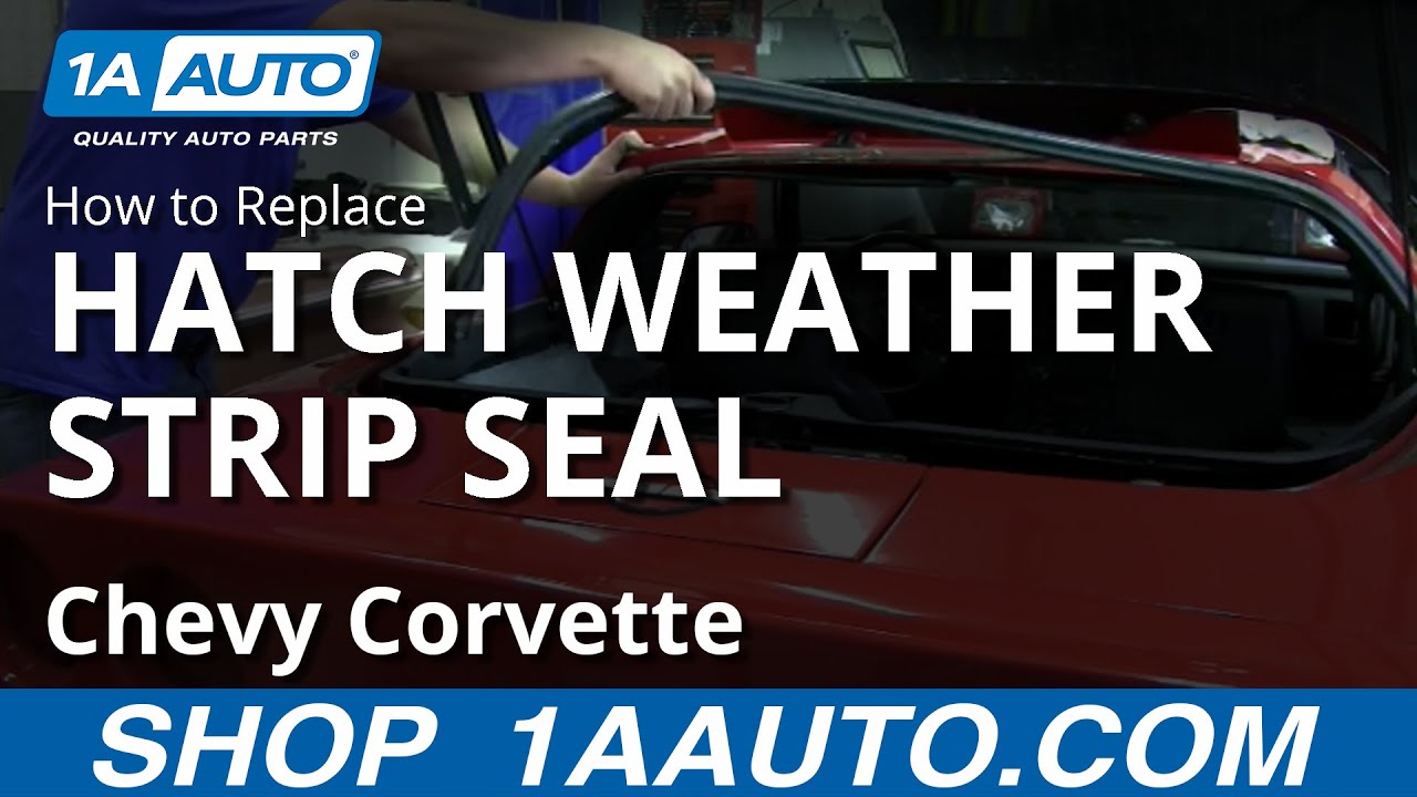 New Rear Weatherstripping Hatch Glass Window Gasket Seal for Corvette C4 