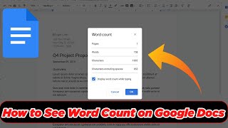 [GUIDE] How to See Word Count on Google Docs (100% Working)