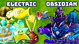 PvZ1 Fusion Challengesss!!! Team ElecTric Vs Team Obsidian | Who Will Victory???