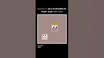 Squares are invincible in their domain #square #simulation #coding #battle #color #1v1