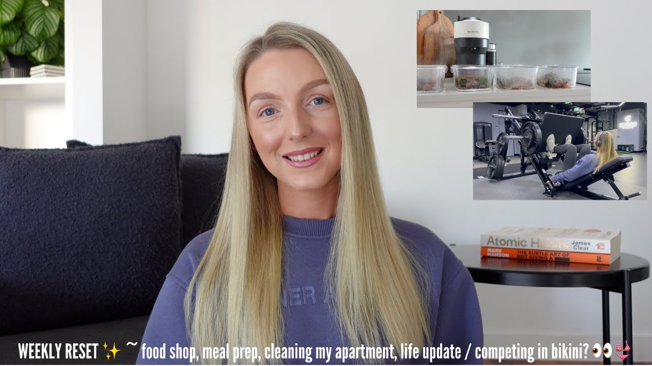 WEEKLY RESET Food Shop Meal Prep Cleaning My Apartment Life Update weekly-reset-food-shop-meal-prep-cleaning-my-apartment-life-update
