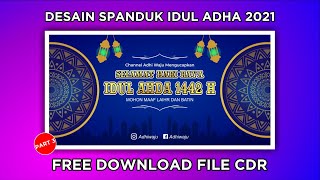 Tutorial Membuat Spanduk Idul Adha 1442 H | Corel Draw Tutorial Membuat Spanduk Idul Adha 1442 H | Corel Draw
