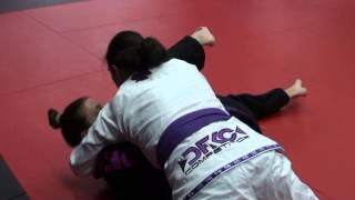 Catch Wrestling School Boy Take Down With Dfkc Athlete Gillian Davis