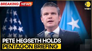Pete Hegseth Warns Iran: 'Clock Ticking' As US Tightens Hormuz Blockade | WION BREAKING
