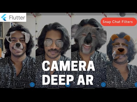 Build App like SnapChat Filter - Camera Deep AR | Flutter Tutorial