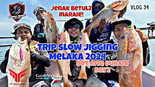 TRIP SLOW JIGGING DAY 2 | SKIPPER AFIQ DURANI | JENAHAK MENGAMUK | SLOW PITCH JIGGING #VLOG34