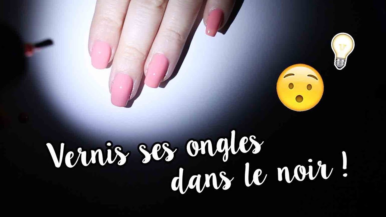 Crash test : Je me vernis les ongles dans le noir !?