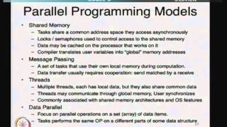 Mod-01 Lec-02 Parallel Programming Paradigms