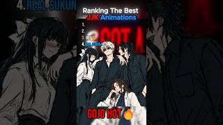 Ranking The Best JJK Animations #viral #anime #shorts #usa